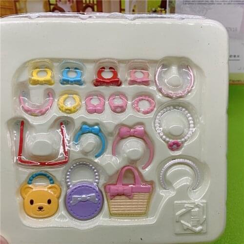 Geniune Sylvanian Doll Families Dollhouse Animal Figures furniture set clothes house food without package