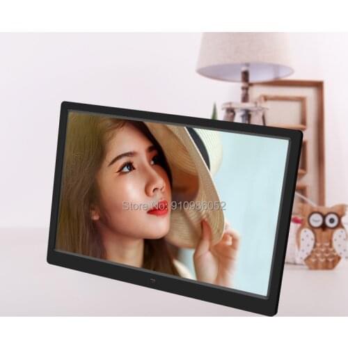 New 15 Inch LED Backlight HD 1280*800 Full Function Digital Photo Frame Electronic Album digitale Picture Music Video