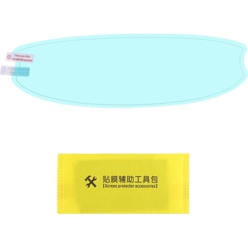 2021 New Clear Anti-Fog Patch Film Universal Motorcycle Helmet Lens for Full Half Face
