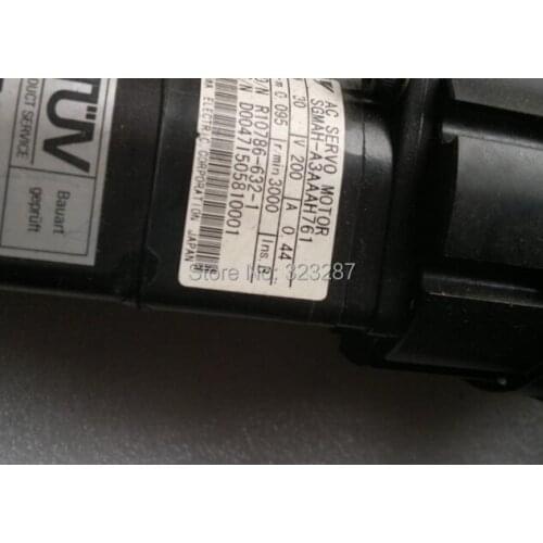 AC Servo Motor SGMAH-A3AAAH761 Used & Tested Working