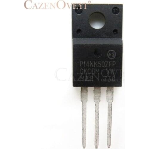 10pcs/lot STP14NK50ZFP P14NK50ZFP STP15NK50ZFP P15NK50ZFP TO-220F 14A/15A 500V MOSFET transistor In Stock