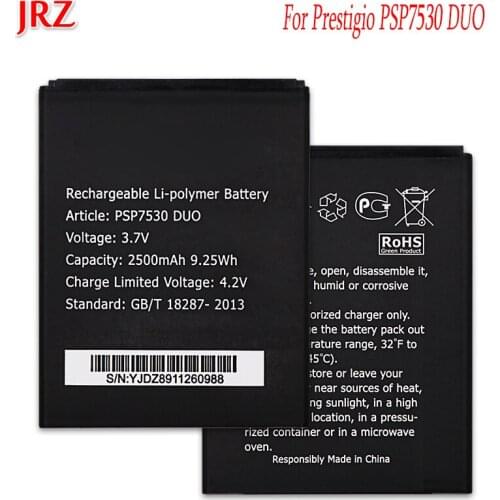 3.7V 2500mAh High Quality battery For Prestigio Muze D3 3530 Duo E3 PSP3531 DUO Muze A7 PSP7530 phone Replacement Batteries