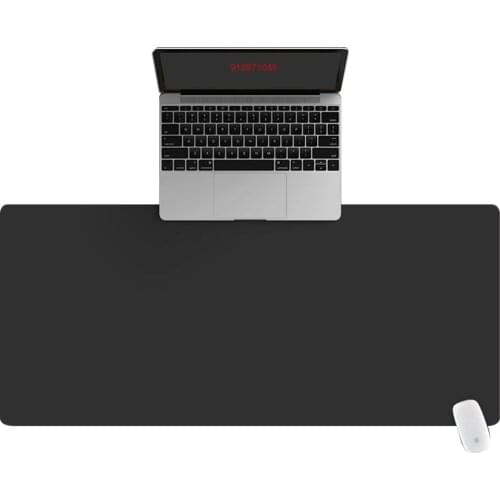 XXL Office Computer Desk Mat Table Keyboard Big Mouse Pad Black Laptop Cushion Desk Non-slip Mat Gamer Mousepad Mat