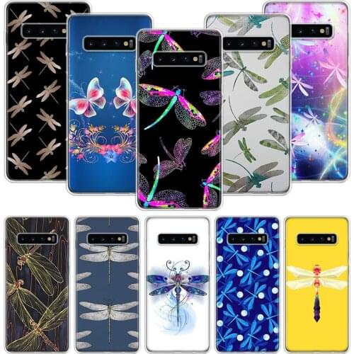 Dragonfly Animal Art Phone Case for Samsung Galaxy A51 A71 A50S A20E A30 A40 A70S A10S A01 A21 A41 A52 A20S A6 A7 A8 A9 Cover