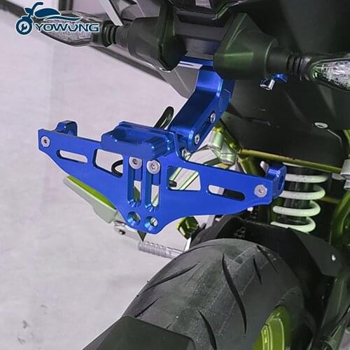 Motorcycle License Plate Bracket Licence Plate Holder Frame Number Plate For SUZUKI DR650 DR 650 S / SE 1994-2010 2009 2008 2007