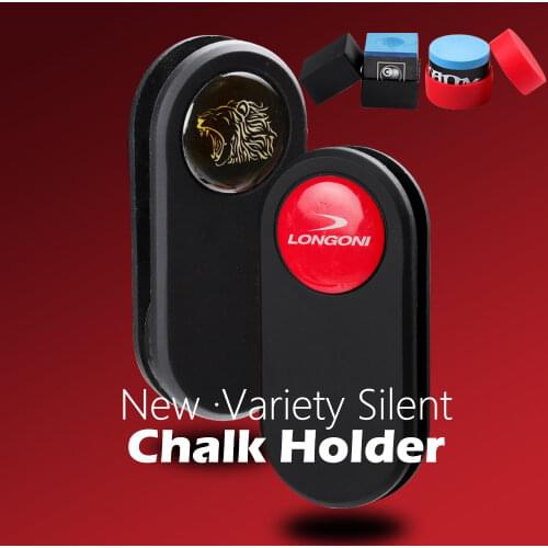 TALISMAN Magnetic Pool Cue Snooker Chalk Holder Silent Durable Carrying Holder Two Options Easy Convenient Billiard Accessories