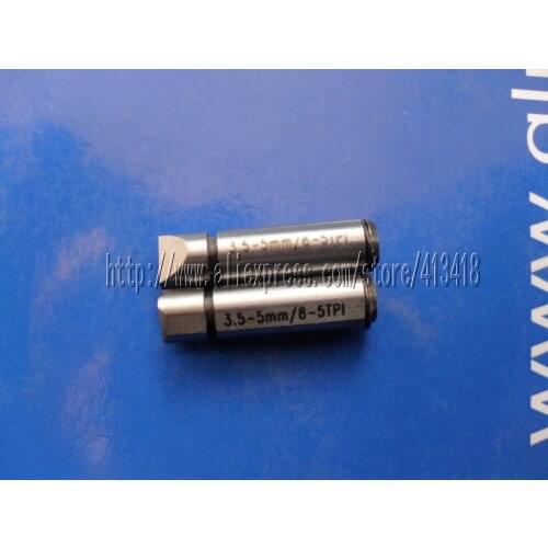 Metric measuring head 3.5-5 for Digital Screw Thread Micrometers.V-shaped and knife-edged anvils