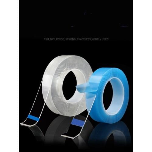 Stiker Washi tape Impermeables Reusable de adesivo Nano tape Fita dupla face Cinta doble cara Cinta adhesiva Stickers