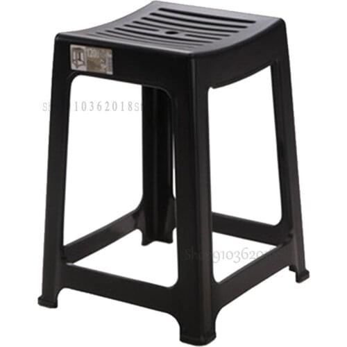 Household Living Room Dining Table Bench Children Baby Low Stool Small Stool Plastic Thickened Adult High Stool