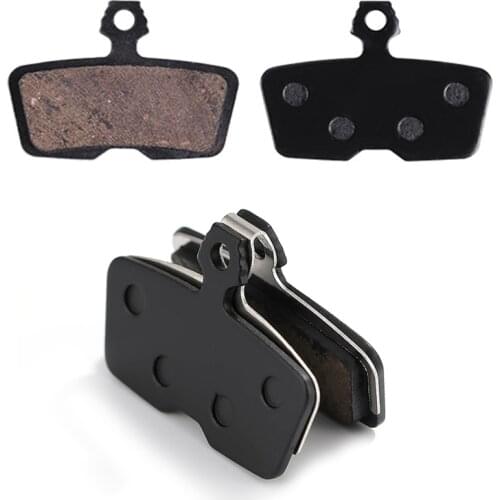 2 Pairs Semi-Metallic Bicycle Disc Brake Pads Organic Semi-Metallic Brake Pads For Shimano M445 355 395 Cycling Road Brake Pads