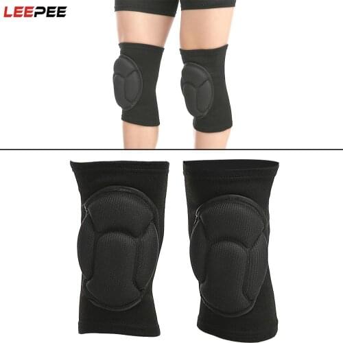 Sports Sponge Kneepad Cycling Knee Protector Protective Gear Elbow Pads EVA Thick Protection For Motorcycle