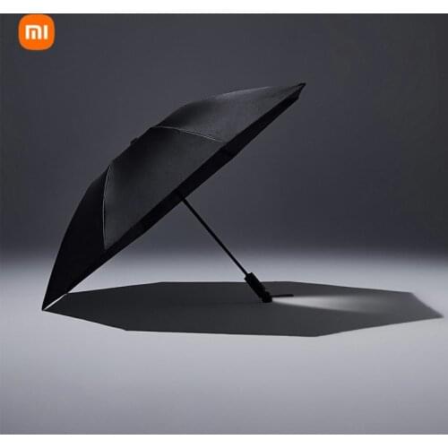 Xiaomi UREVO Steering lighting umbrella Turnable LED light reverse folding Sun and rain dual-purpose sunscreen UV umbrella