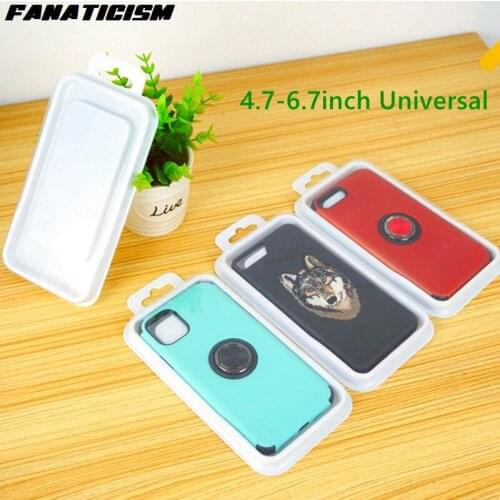 300pcs Universal Blister PVC Retail Packaging For iPhone11 XR XS Max 6s 7 8 Samusng S20 S10 S9 S8 Plus Phone Cover Package Box