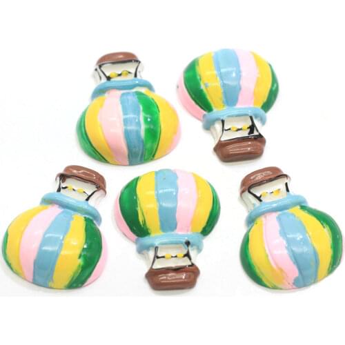 23*29*8mm Colorful Balloon Flatback Craft Resin Cabochons For DIY Kawaii Craft Making