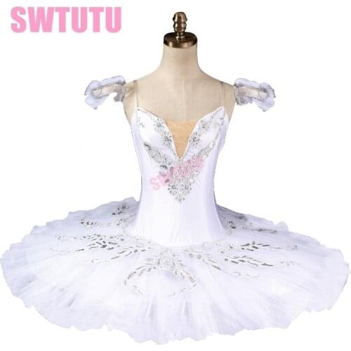 Free shipping white Swan Lake ballet tutu for performance or competition white Professional ballet tutu ballet costumes BT8926