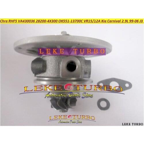 Free Ship Turbo Cartridge CHRA RHF5 VA430036 28200-4X300 OK551-13700C VR15 VR12A Turbocharger For KIA Carnival I J3 TCI 2.9 CRDI