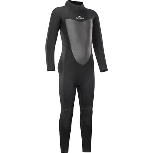 One-Piece Quick-Drying Wetsuit Swimsuit Long-Sleeved Snorkeling Jumpsuit Swimming 2MM Men And Women Sunscreen Swimsuit