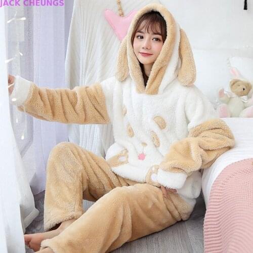 JACK CHEUNGS Women's Long Sleeve Pajamas