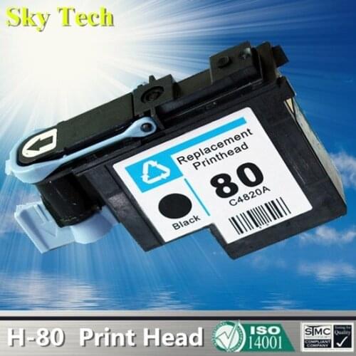 Quality Remanufactured Print Head For HP80 BK , Renew C4820A For HP Designjet 1050 1055 1000 printer