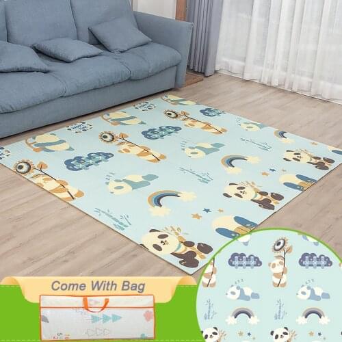 Crawling Mat Foldable Baby Play Mat XPE Foam Waterproof Kids Rug Childrens Toys Carpet Soft Activity Game Educational Mats