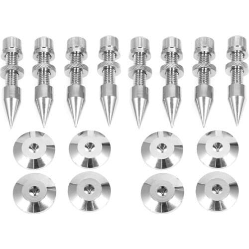 M8 X 60 Speaker Peak Isolation Nail Stand Foot HiFi Speaker Shockproof Cone Bottom Pad Speaker Peak Pad