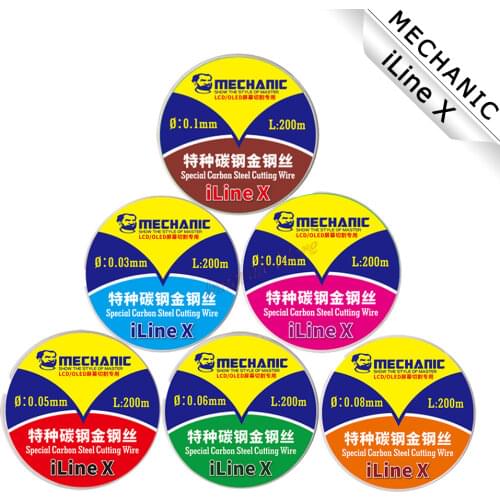 MECHANIC screen cutting repair separation wire For mobile phone LCD screen repair iLine X diamond wire High hardness Cut Tool