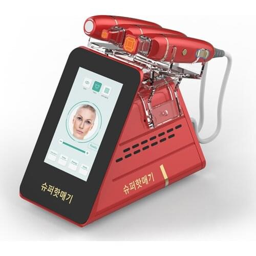 Professional Thermagic Fractional RF HIFU Anti aging/Remove EyeLines/Skin Tighten Machine/Radio Frequency Facial Beauty Device