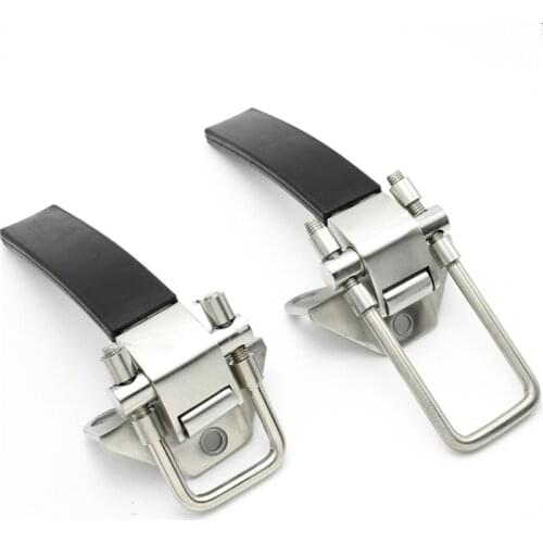 Stainless Steel Handle Steamer Oven Door Fitting Refrigerator Lock Steamer Door Handle Oven Hardware