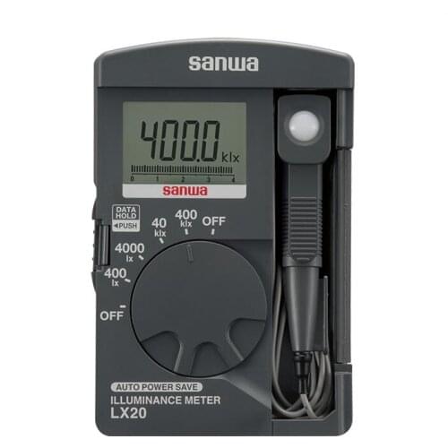 Sanwa LX20 digital illuminance Environmental Meters Lux luminance LX-20