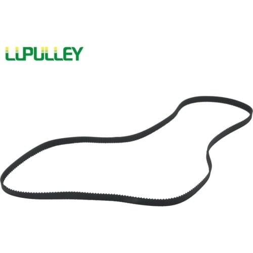 LUPULLEY GT2 Toothed Timing Transmission Belt 6mm 3D Printer Closed Loop Rubber Timing Belt