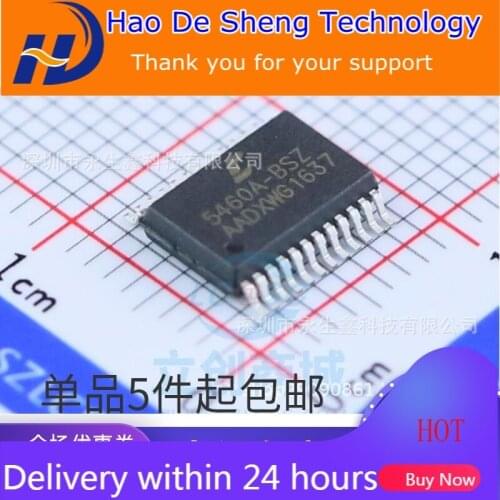 10PCS/LOT CS5460A-BSZR CS5460A-BSZ CS5460A TSSOP-24 New Original In Stock