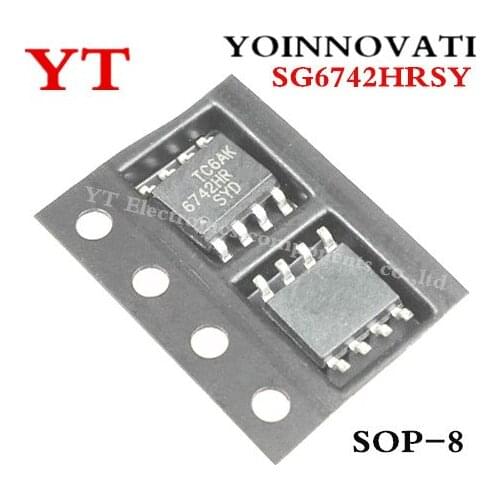 10/lot SG6742HRSY IC 8SOP SG6742HRSY 6742 SG6742 SG6742H SG6742HR 6742H Best quality