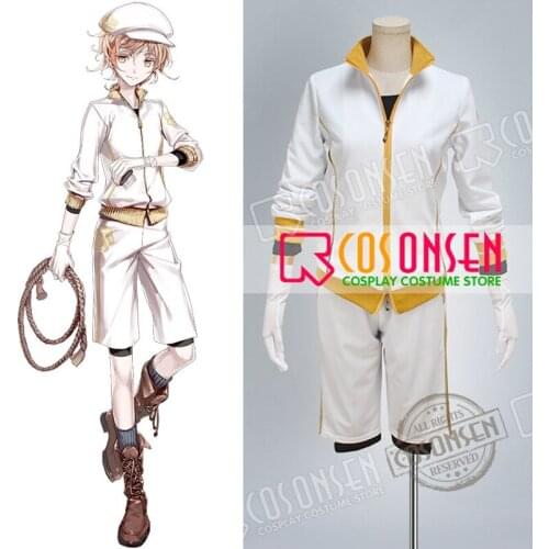 COSPLAYONSEN Touken Ranbu Monoyoshi Sadamune Casual Clothing Cosplay Costume With Hat All Sizes
