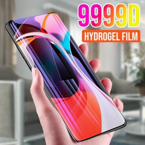 Hydrogel Protective Glass For Xiaomi Redmi Note 8 9 10 Poco F3 X3 Pro NFC Mi 10T 11 Ultra Lite Safety Smartphone Accessories