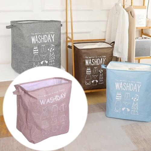 Dirty Clothes Laundry Basket Foldable Laundry Hamper Storage Bin Bucket For Home