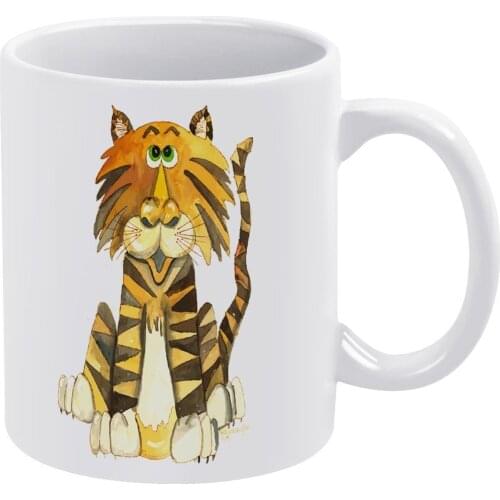 Tiger Mug Creative Modern Mug Ceramic Cereal Cups