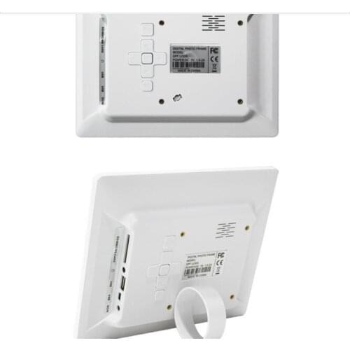 Buy 2 pcs 8 Inch Digital Photo Frame Multi-function Digital Frame with built in battery Electronic Album Calendar Music Movie