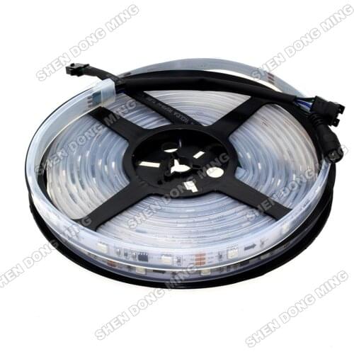 15m White PCB 30leds/m 10IC/M Waterproof IP67 changeable RGB UCS1903 led strip pixel, led rope light, digital led lamp