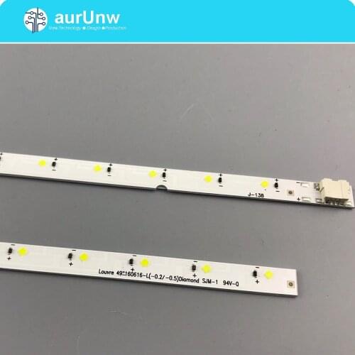 LED Backlight Lamp strip For Samsung louvre 49" Un49k5300 UE49K5100 CY-FK049BNEV3H BN95-03721A V6LF_490DKA_LED31 490SFB 490SFA