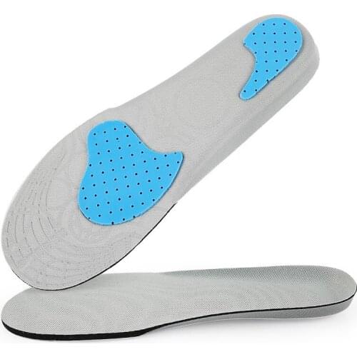 USHINE EU35-46 Unisex Tailorable Breathable Shock Absorption Running Training Sport Basketball Insoles Men Women Sneakers Insole