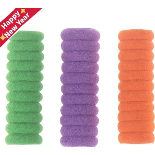 10Pcs Comfort Soft Foam Pen Pencil Grips Pen Control Pupil Handwriting Aid Kids Children School Stationery
