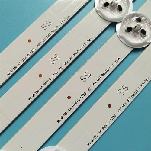 100% New 8pcs/Kit LED strip of PHI LIPS TV 42PFT6309 42PFH6309 88 LC420DUE PG F1 6916L 1455B 6916L 1456B 6916L 1457B 6916L 1458B