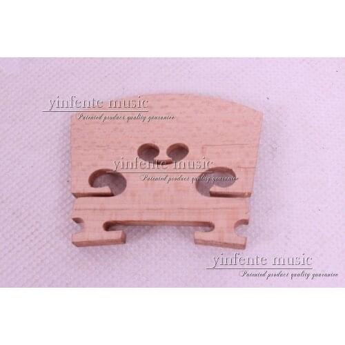 2 pcs 3/4 violin Bridge style maple wood High quality yinfente