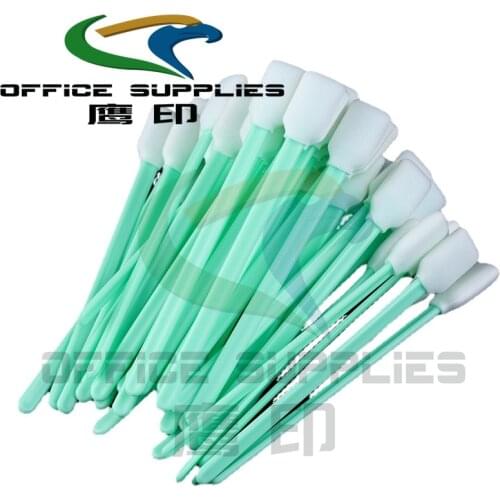 200PCS Printhead Clean Swab Stick Sponge Foam Tipped for Epson DX4 DX5 DX7 TX800 XP600 for Miamki JV5 CJV150 JHF solvent uv