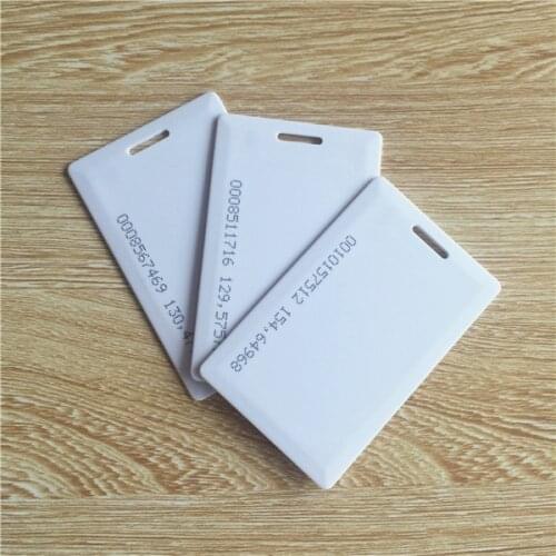 25pcs EM4100 125khz ISO plastic RFID thick card for access control