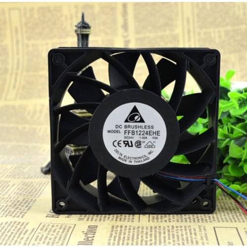 3-wire stop alarm 12038 12CM violent fan inverter fan 24V 1.5A FFB1224EHE