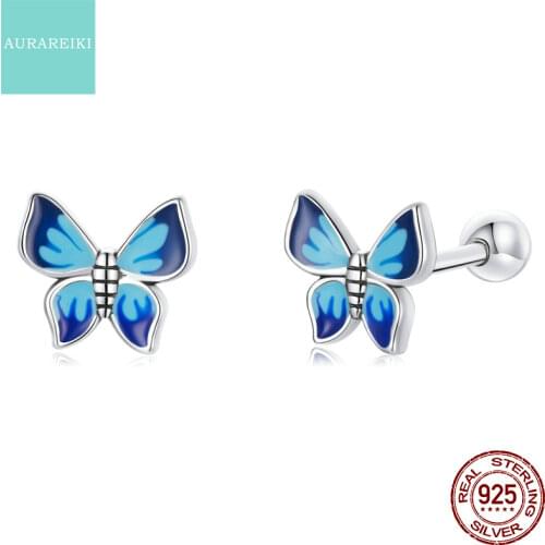 Серьги-гвоздики AURAREIKI China At AliExpress