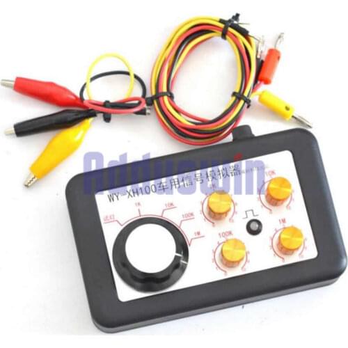 Automobile signal simulator tester can test water/fuel temperature sensor rail pressure sensor crankshaft sensor