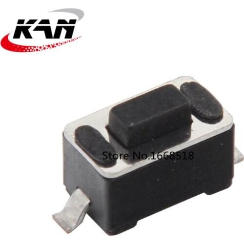 Free shipping 1000pcs/lot SMD SMT 2 pins 3*6*4.3mm Micro Switch Tactile Push Button 3x6x4.3mm