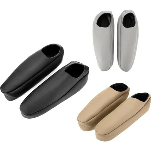 Car PU Leather Seat Armrest Cover Protective Cover for Chevrolet Tahoe Suburban Escalade 2000 - 2006